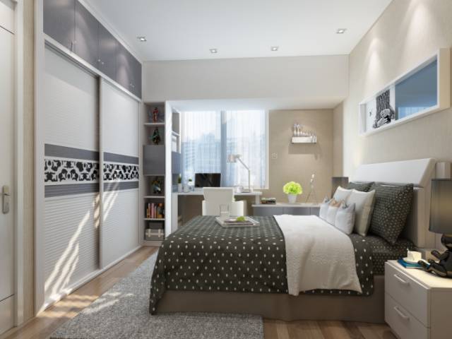 【转角利用】4个卧室转角巧妙设计，让零碎空间有着落