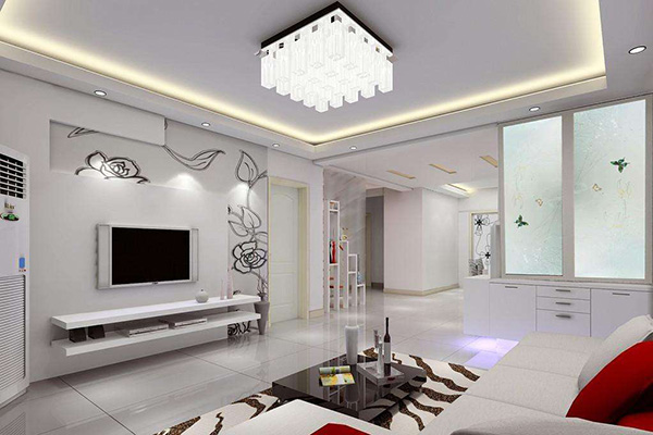 选这几个吊顶品牌 客厅简单又大气